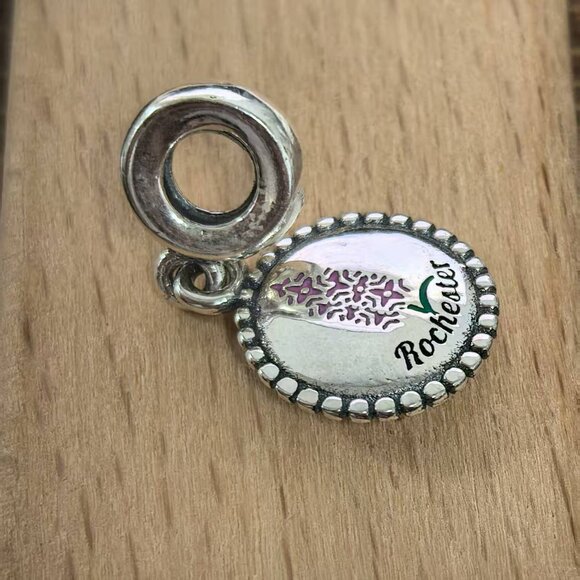 Pandora Rochester Flower City Charm Pendant, S925 Silver Bracelets - Picture 3 of 4